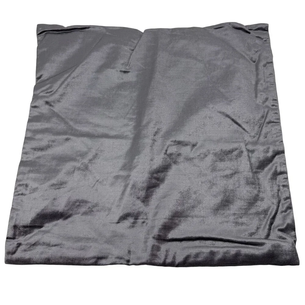 H&M Home 16x16 Grey Pillow Cover 58% Cotton 42% Viscose NWT